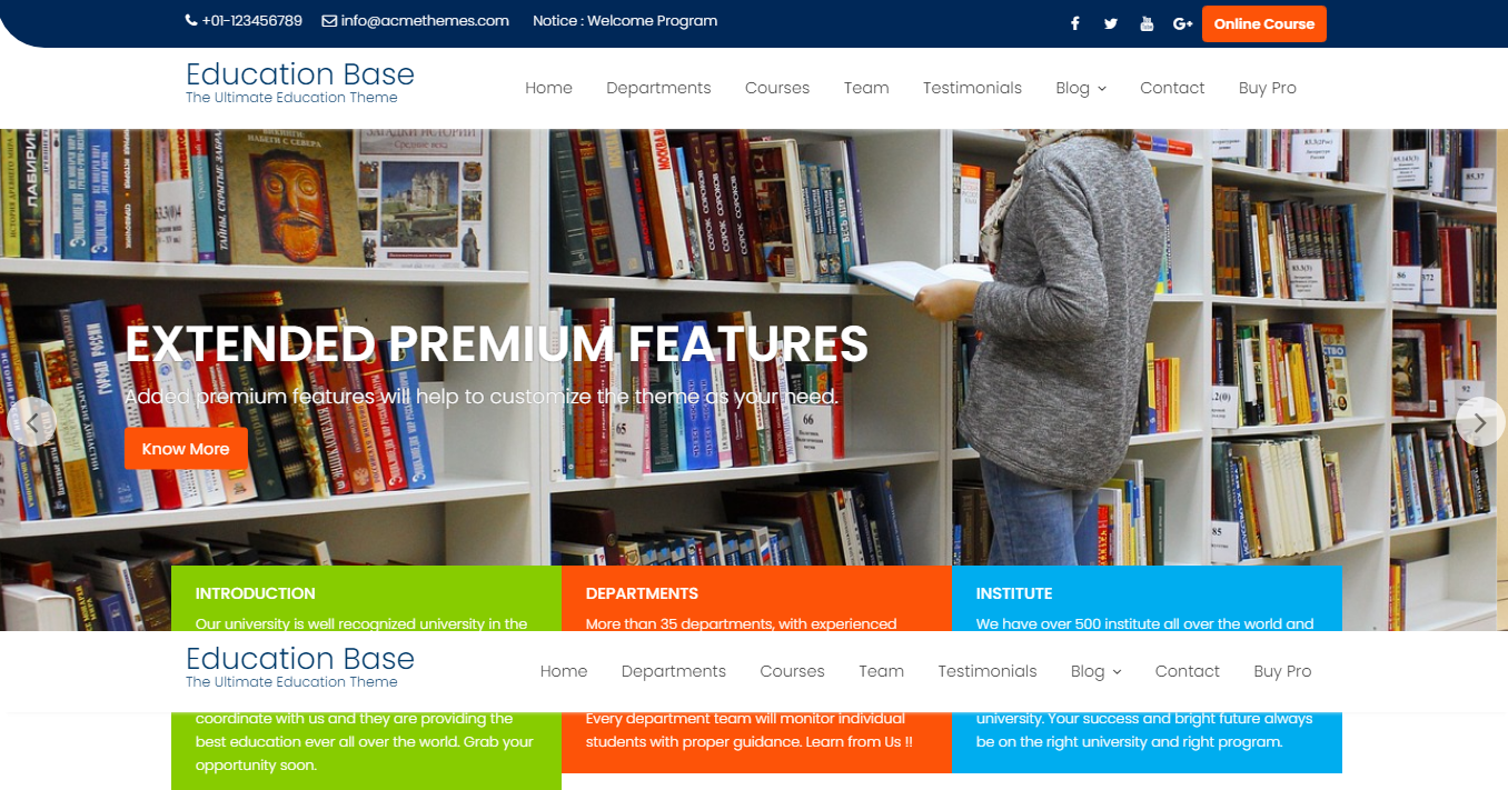 Education Base – Best Education WordPress Theme Education Base - Best Education WordPress Theme