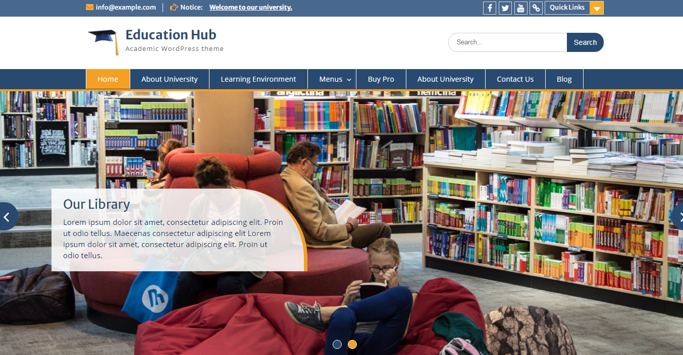 Education Hub – Best Education WordPress Theme Education Hub - Best Education WordPress Theme