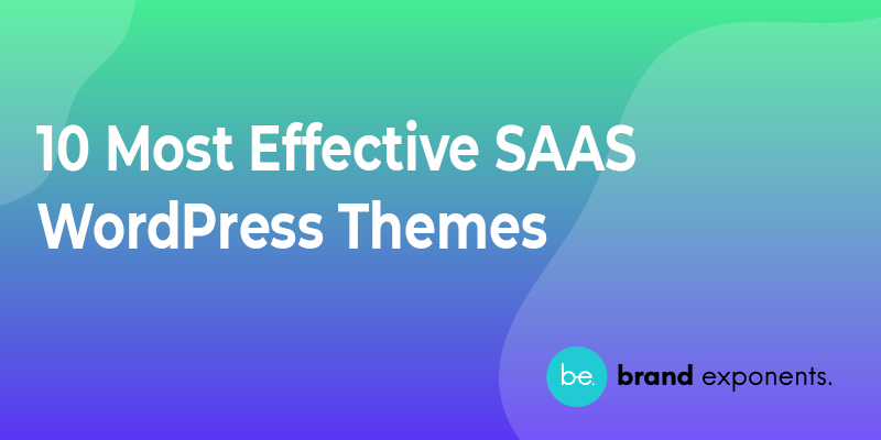 10 Most Effective SAAS WordPress Themes