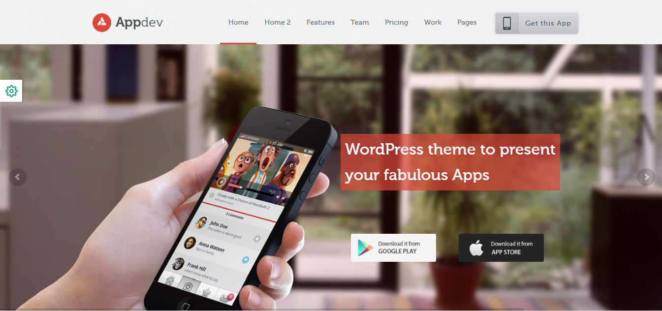 Appdev – Best Mobile App WordPress Theme Appdev - Best Mobile App WordPress Theme