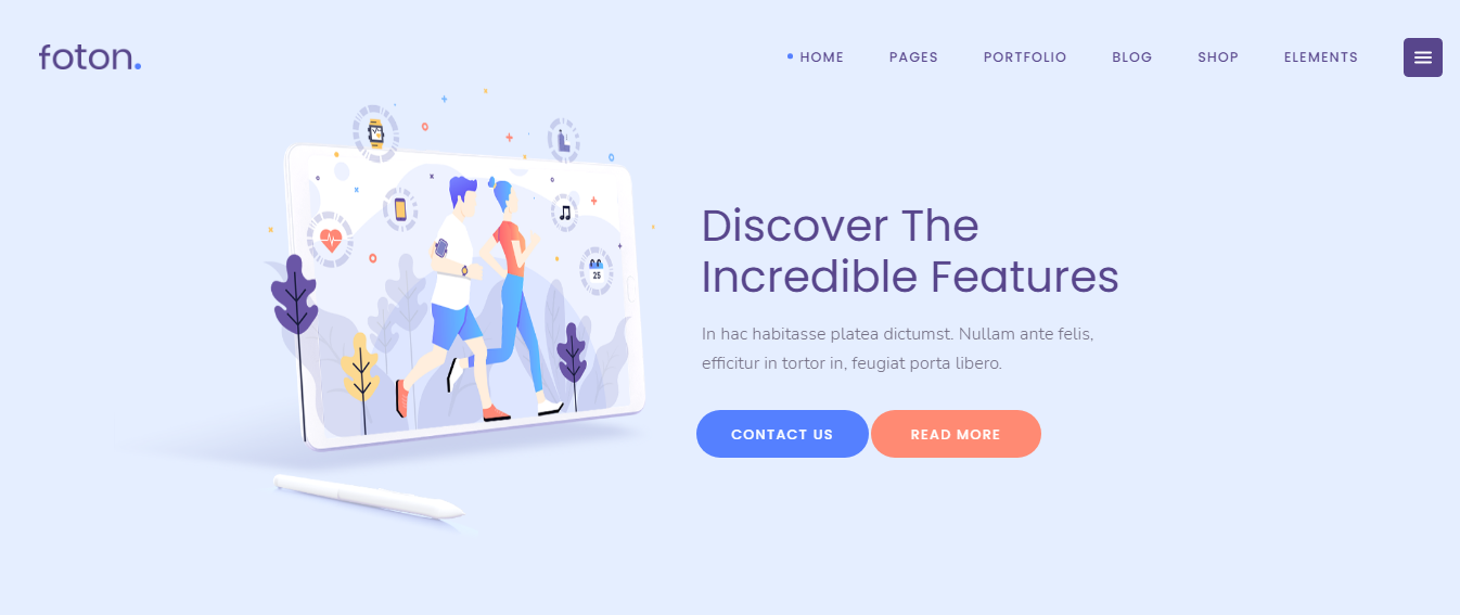 Foton – Best Mobile App WordPress Theme Foton - Best Mobile App WordPress Theme