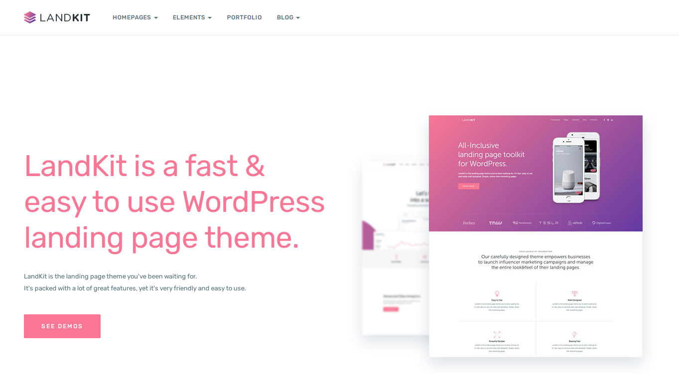 Landkit – Best Lead Generation WordPress Theme Landkit - Best Lead Generation WordPress Theme