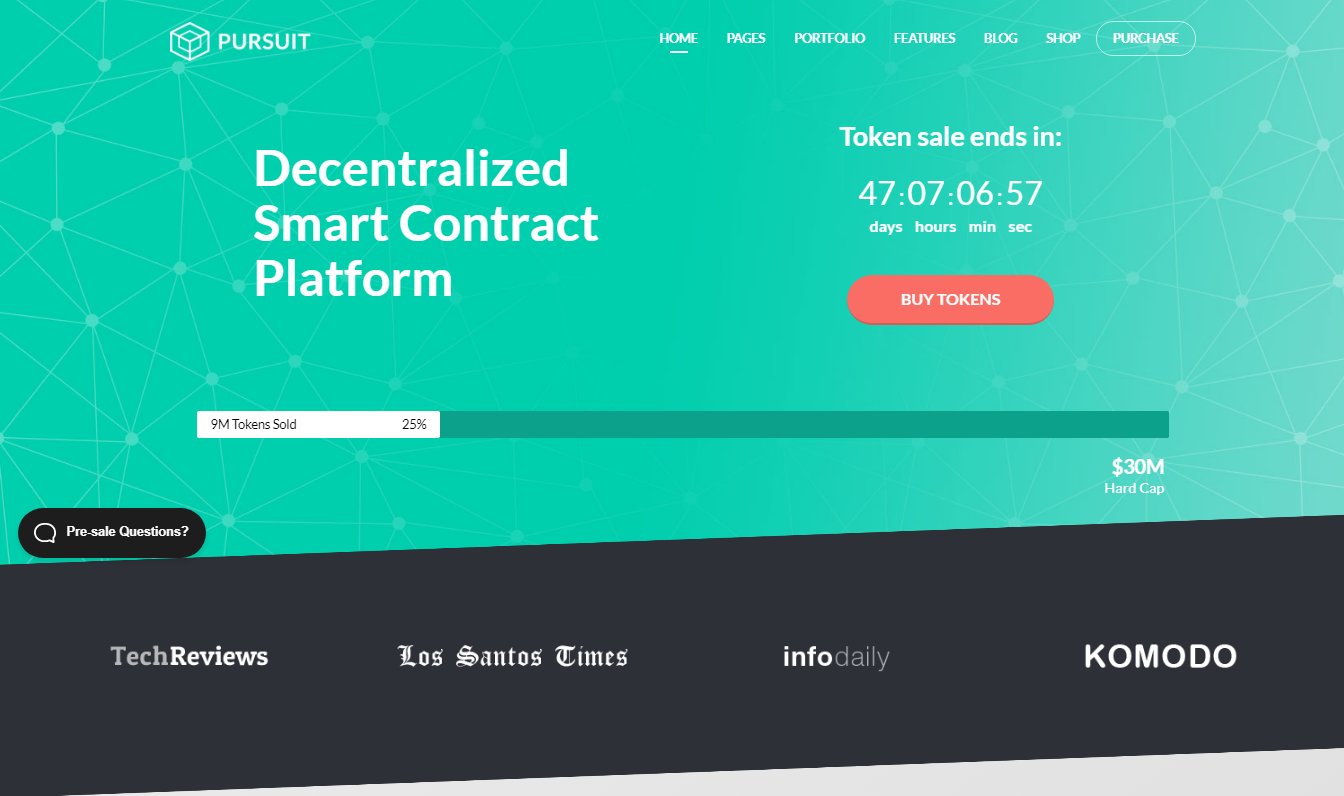 Pursuit – Best SAAS WordPress Theme Pursuit - Best SAAS WordPress Theme