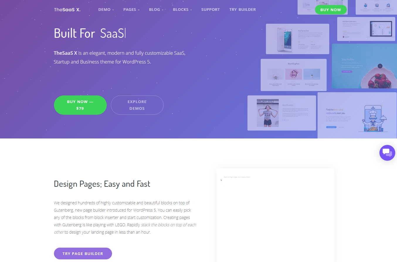 TheSaaS X – Best SAAS WordPress Theme TheSaaS X - Best SAAS WordPress Theme