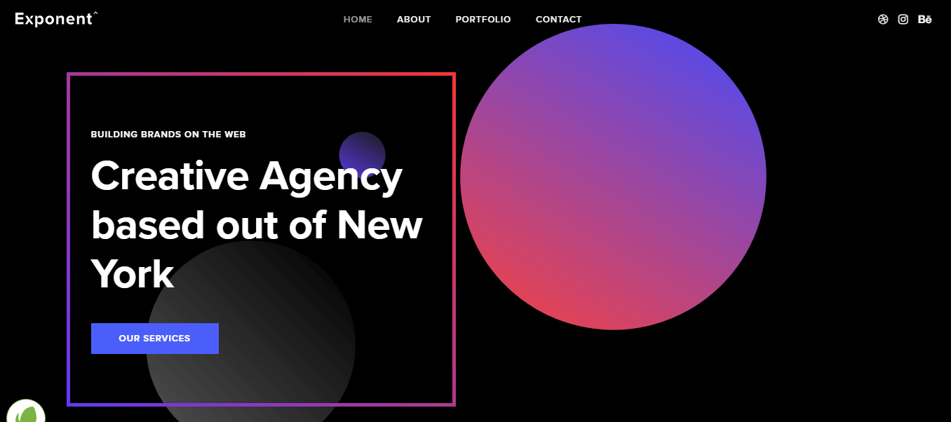 exponent digital agency WordPress themes Exponent best digital agency theme
