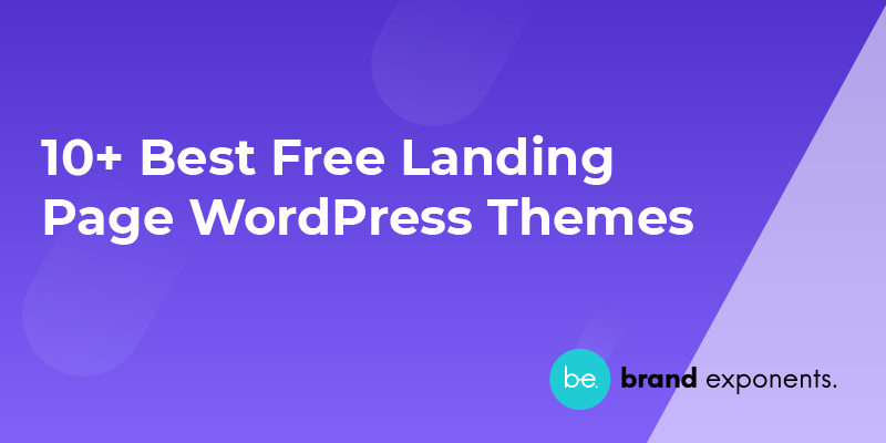 10+ Best Free Landing Page WordPress Themes