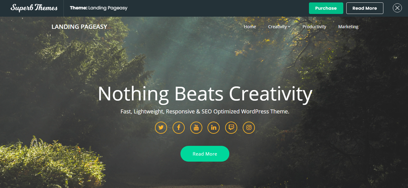 Landing Pageasy – Best Free Landing Page WordPress Theme Landing Pageasy - Best Free Landing Page WordPress Theme