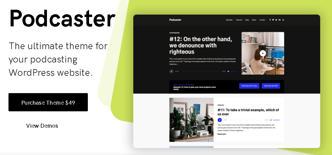 Screenshot 2021-09-22 125844 Podcaster Podcaster_wordpress_theme