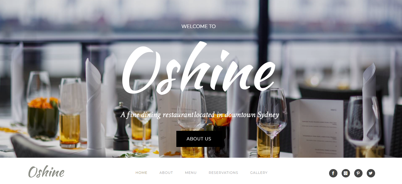 Oshine – Best WordPress Pizza Theme Oshine - Best WordPress Pizza Theme