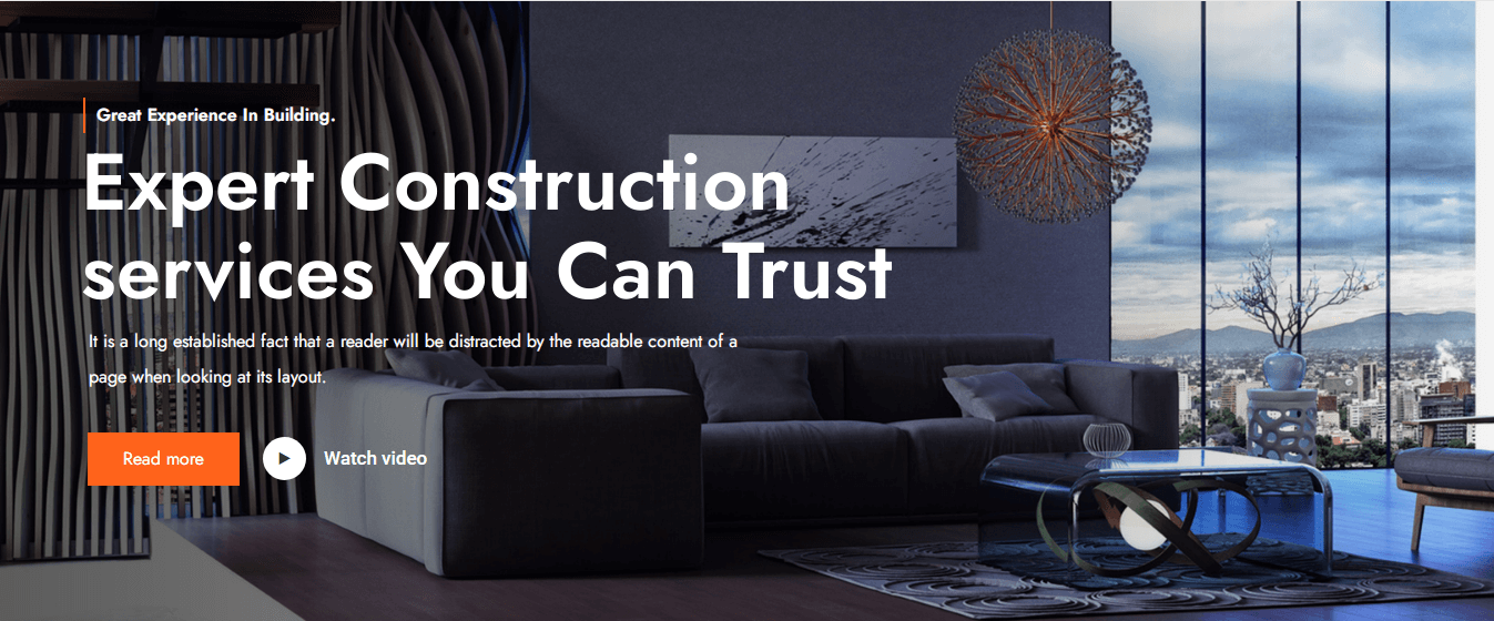 architeck theme interior designer wordpress theme