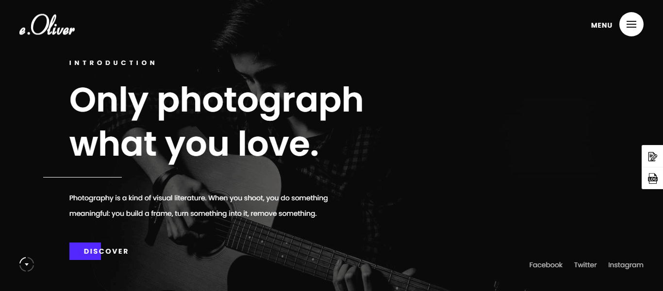 oliver theme photography
