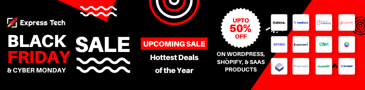 Black Friday Cyber Monday Sale