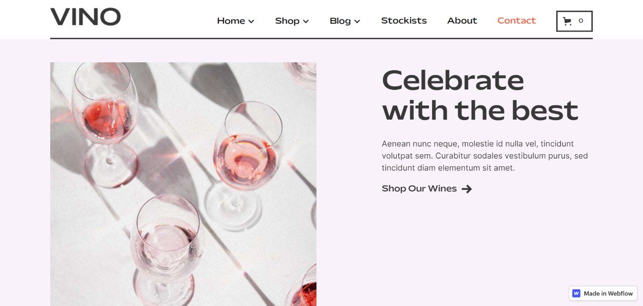 10 best premium webflow templates of 2021 – Vino premium webflow templates of 2021 - Vino