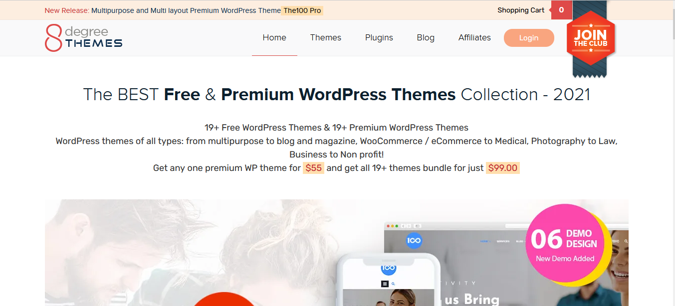 8DegreeThemes – Best WordPress Theme 8DegreeThemes - Best WordPress Theme