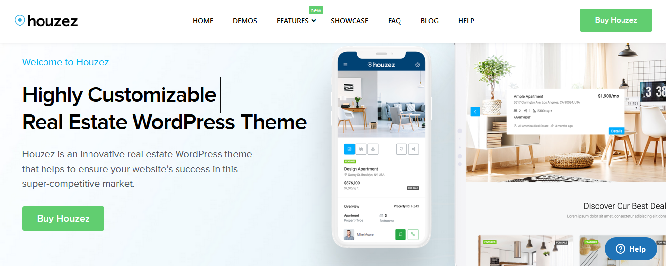 Houzez – Best Real Estate WordPress Theme Houzez - Best Real Estate WordPress Theme