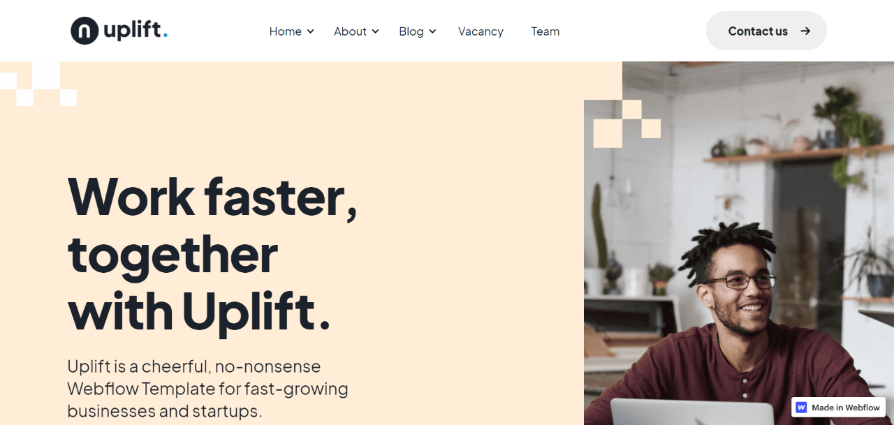 Webflow Business Templates – Uplift Webflow Business Templates