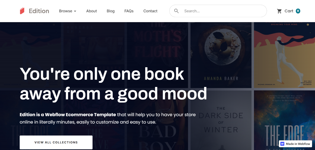 Webflow Education Templates- Edition Webflow Education Templates