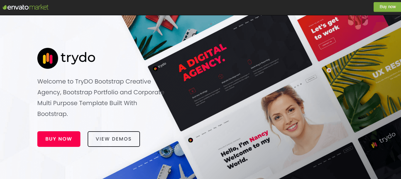 trydo wordpress theme trydo WordPress theme
