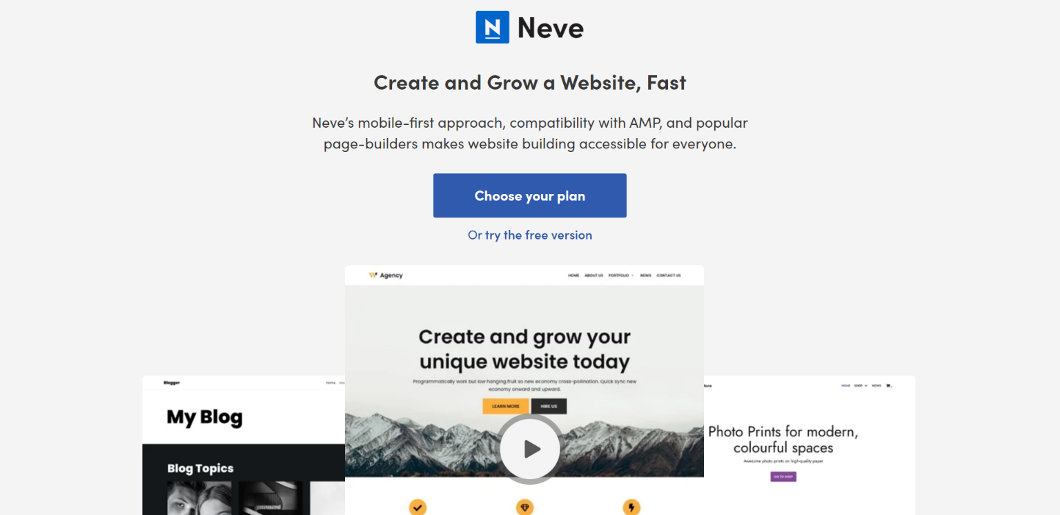 Block-based WordPress Themes – Neve Block-based WordPress Themes
