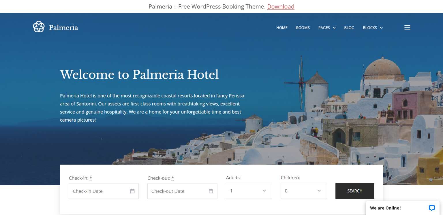 Block-based WordPress Themes – Palmeria Block-based WordPress Themes