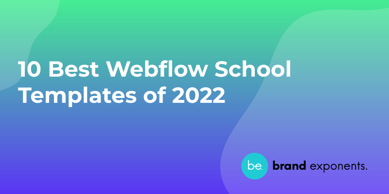 Webflow School Templates-Blog Banner
