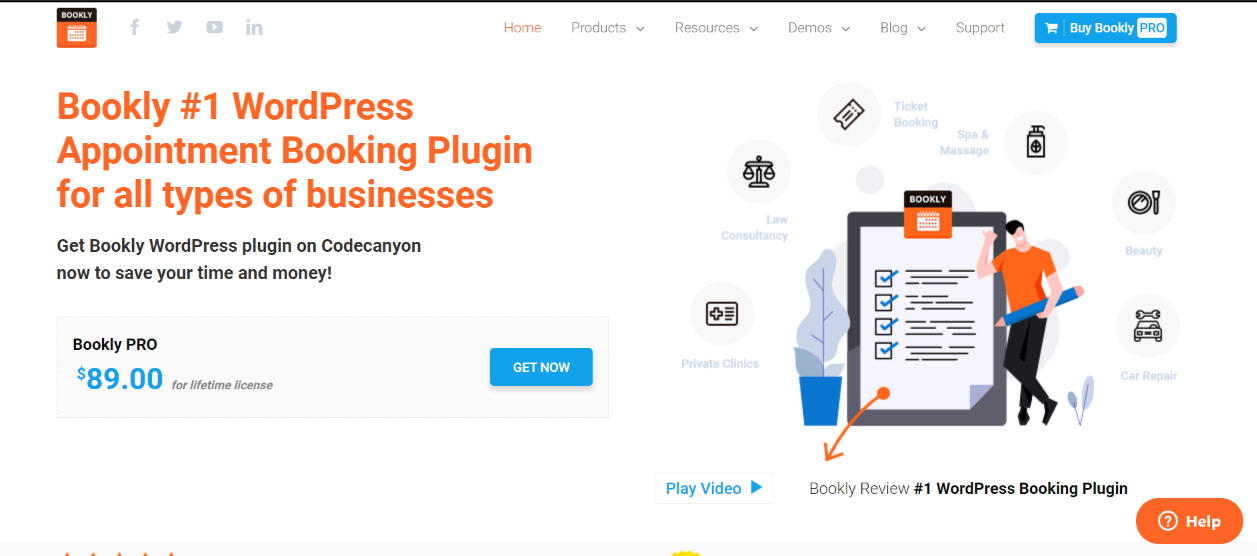 WordPress Appointment Scheduling Plugin- Bookly WordPress Appointment Scheduling Plugin