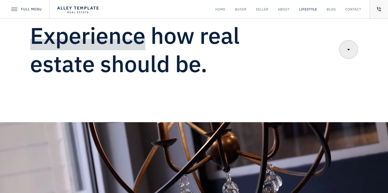 real estate-website-templates-Alley real estate-website-templates