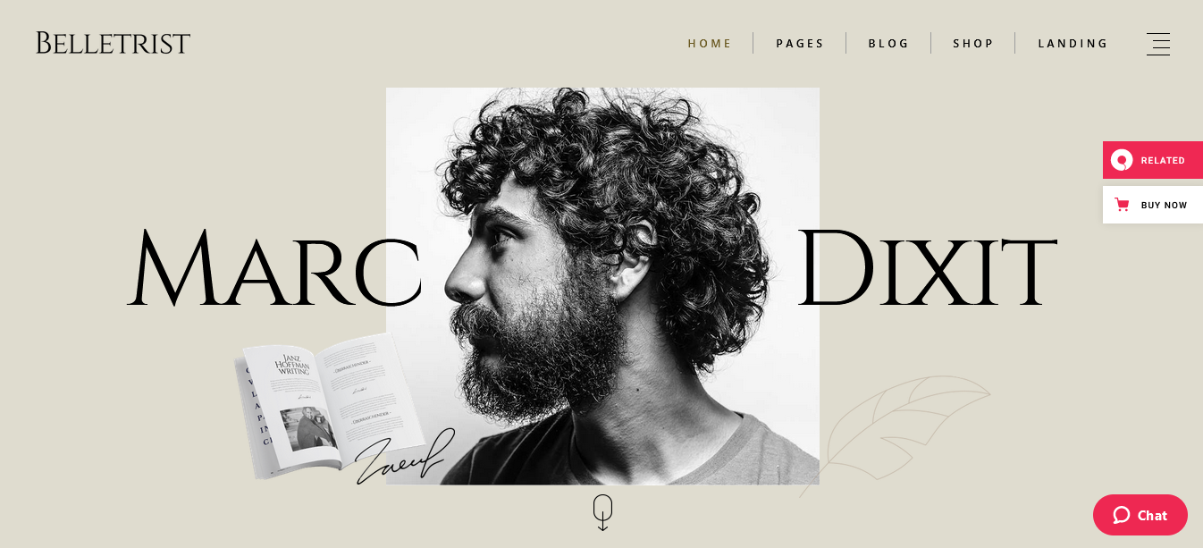 Belletrist – Best WordPress Theme for Writers and Authors Belletrist - Best WordPress Theme for Writers and Authors