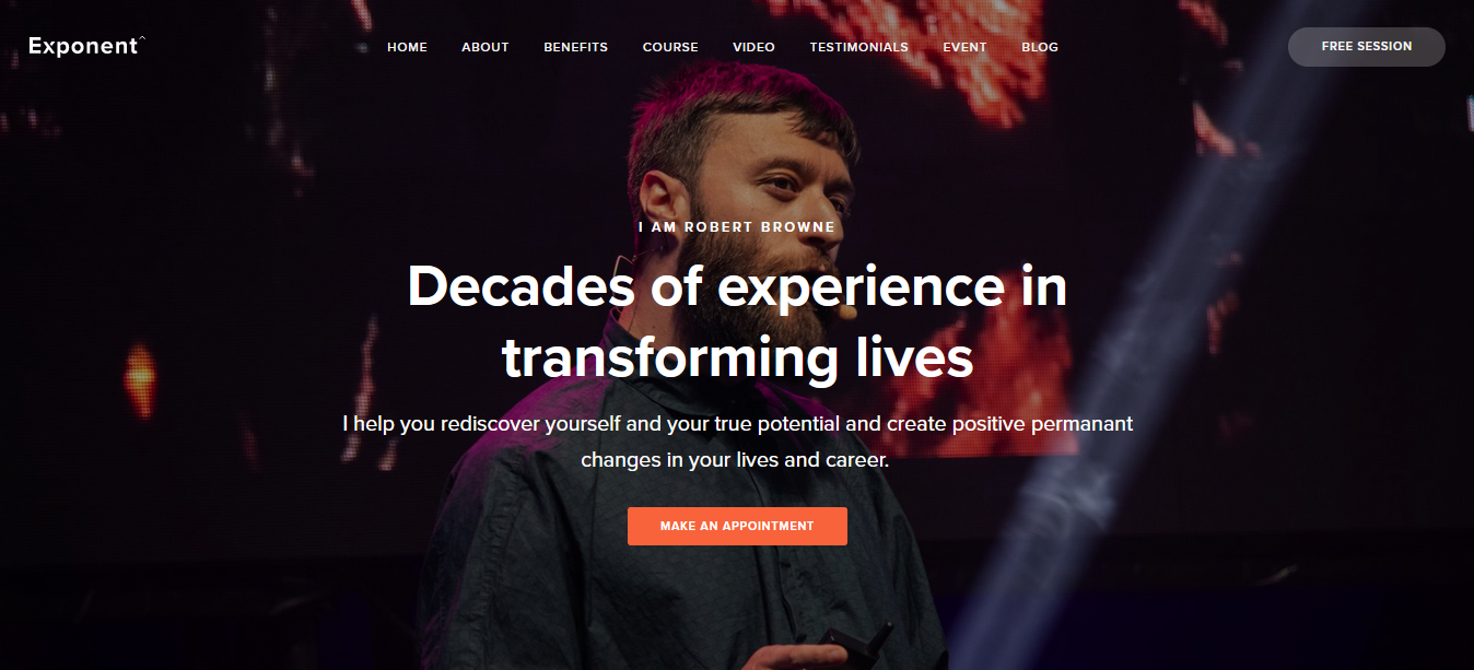 Exponent – Powerful Sports WordPress Theme Exponent - Powerful Sports WordPress Theme