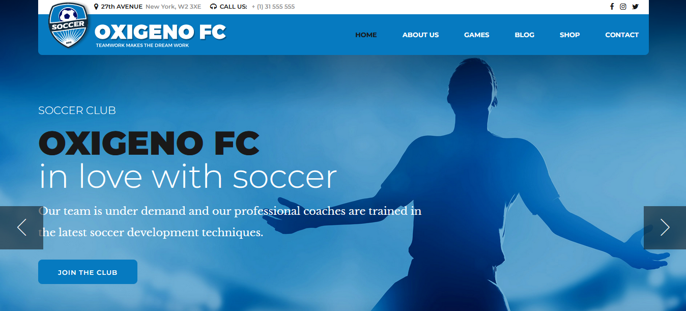 Oxigeno – Best Sports WordPress Theme Oxigeno - Best Sports WordPress Theme