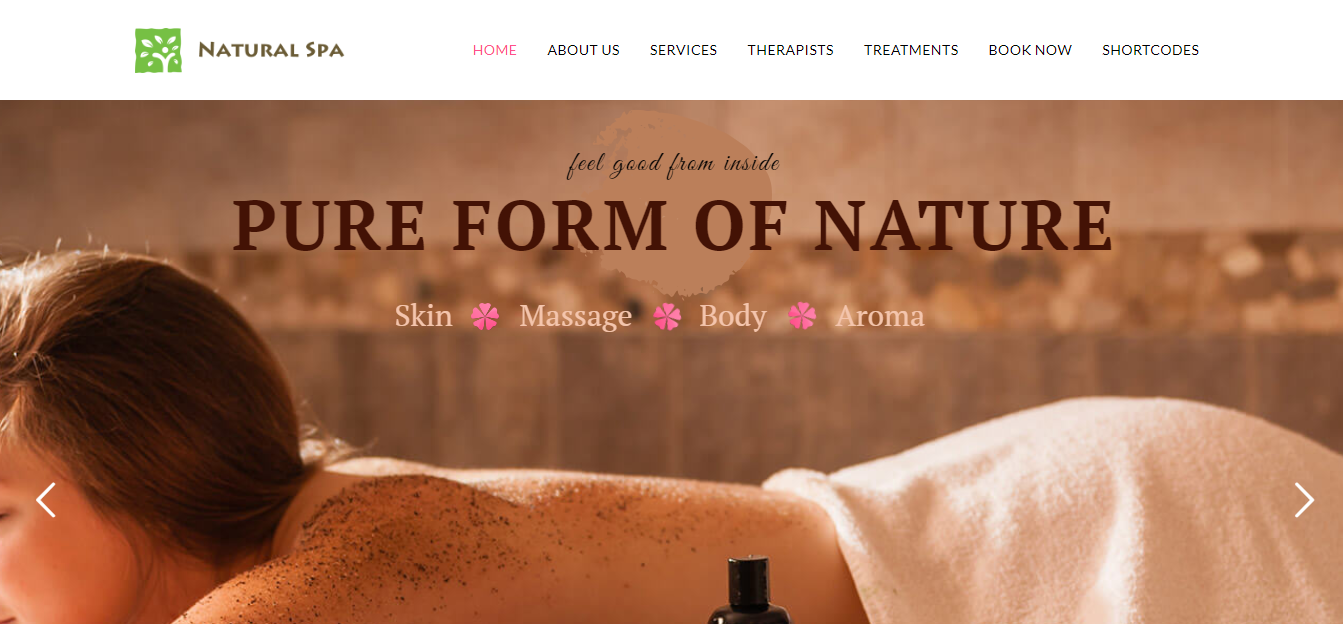 Natural Spa – Best Massage Therapy WordPress Theme Natural Spa - Best Massage Therapy WordPress Theme