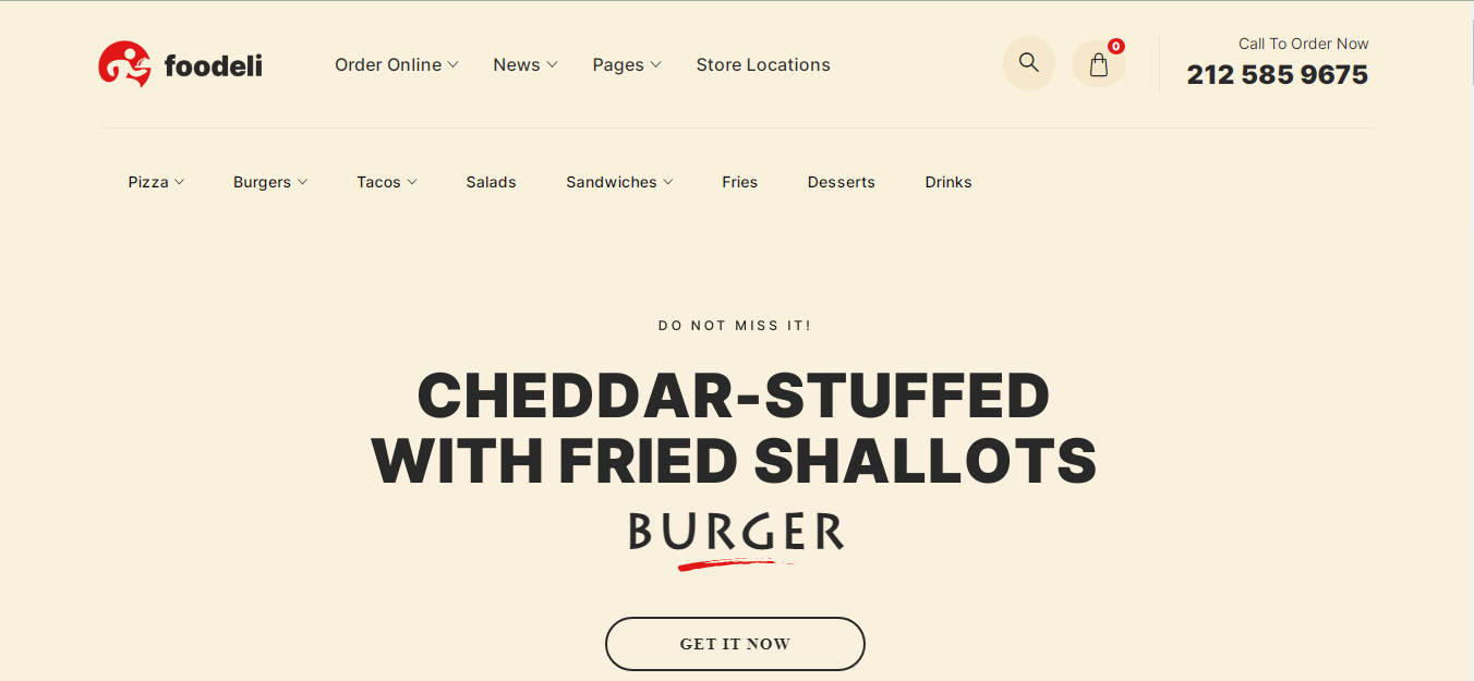 foodeli – Best Food Delivery WordPress Theme foodeli - Best Food Delivery WordPress Theme