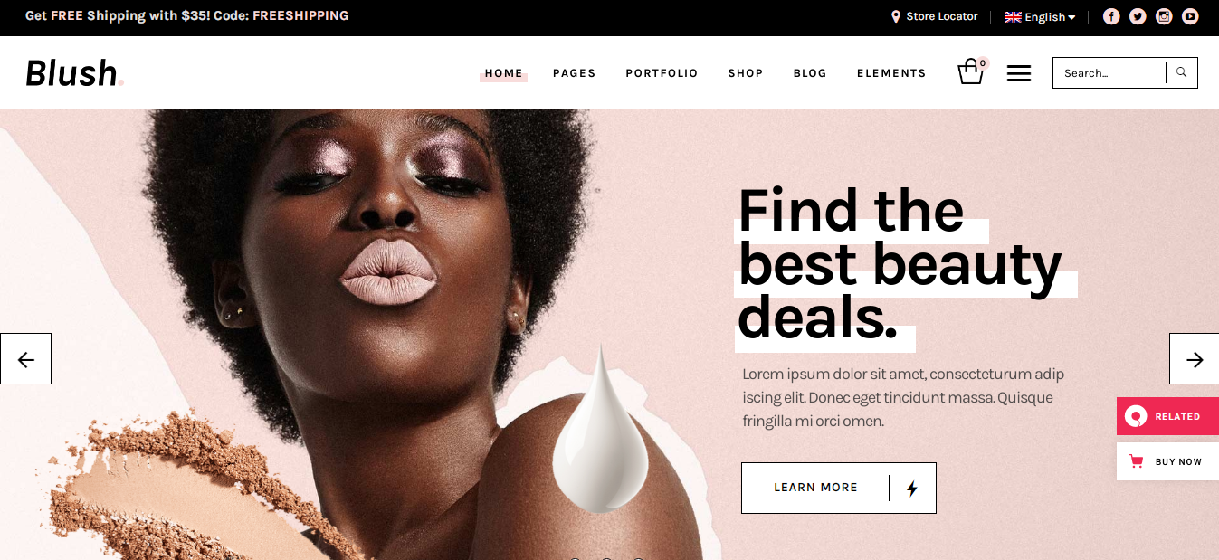 Blush-Best-Makeup-Artist-WordPress-theme Blush-Best-Makeup-Artist-WordPress-theme