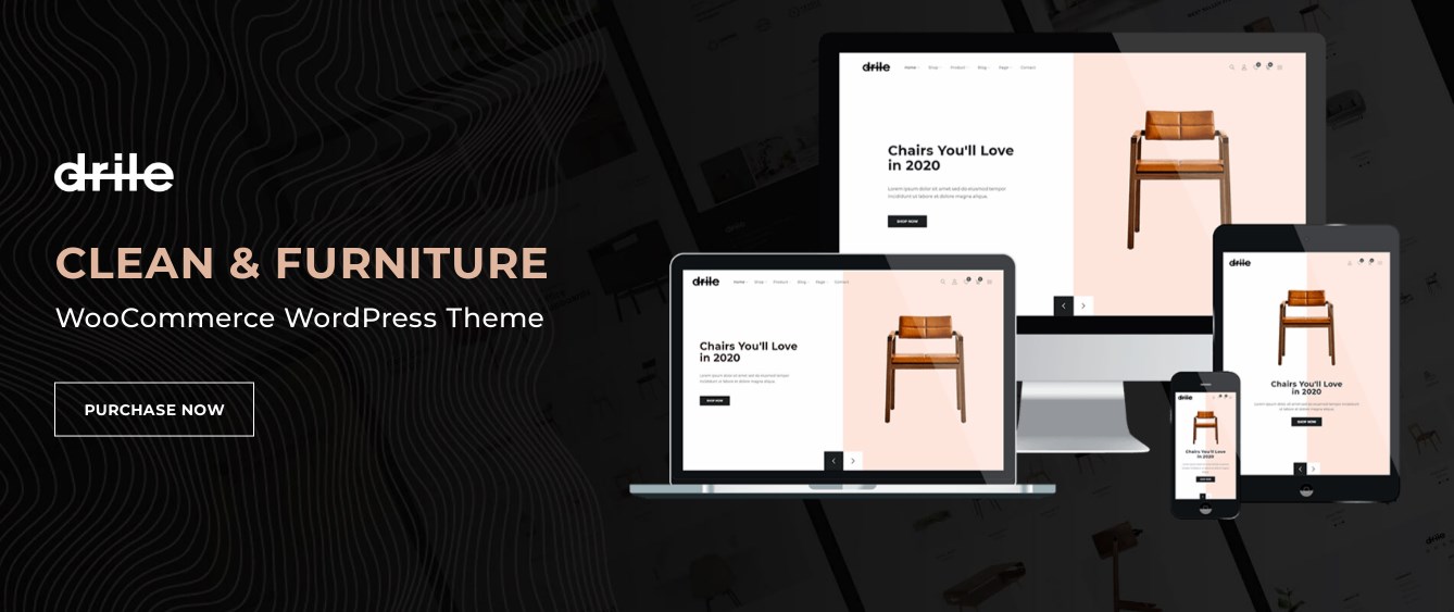 Drile – Best Furniture WordPress Theme Drile - Best Furniture WordPress Theme