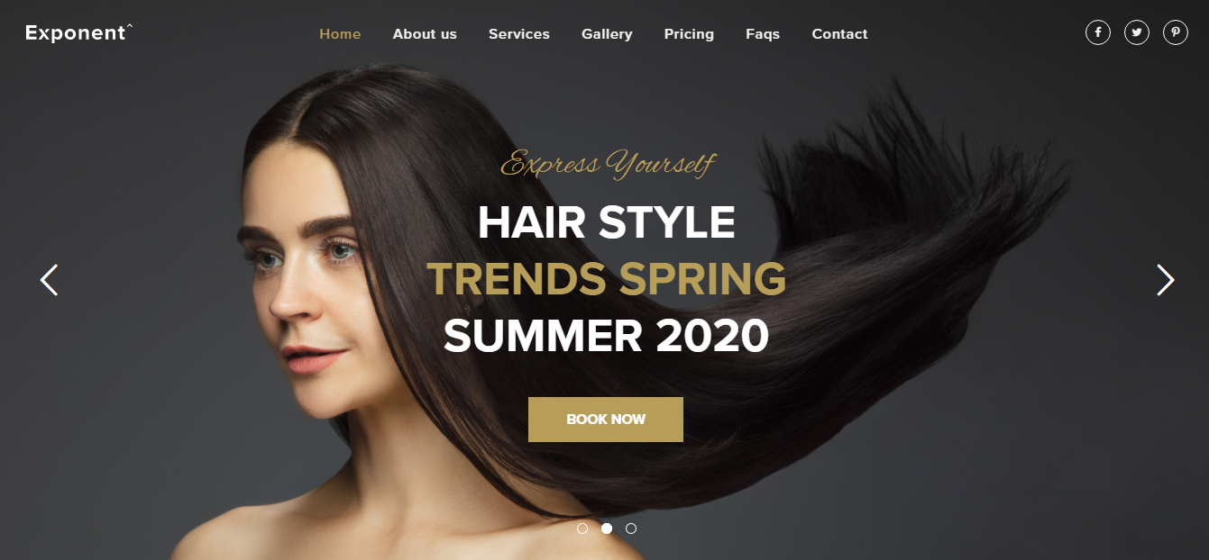 Exponent – Best Makeup Artist WordPress Theme Exponent - Best Makeup Artist WordPress Theme