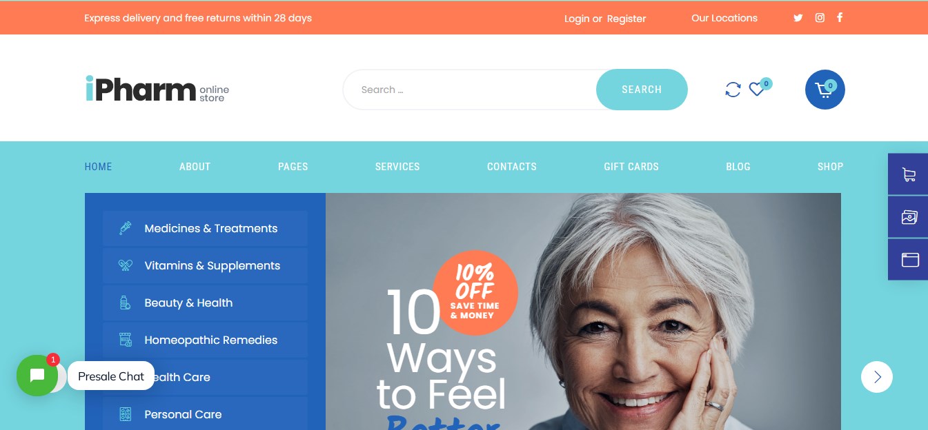 iPharm – Best Pharmacy WordPress Theme iPharm - Best Pharmacy WordPress Theme