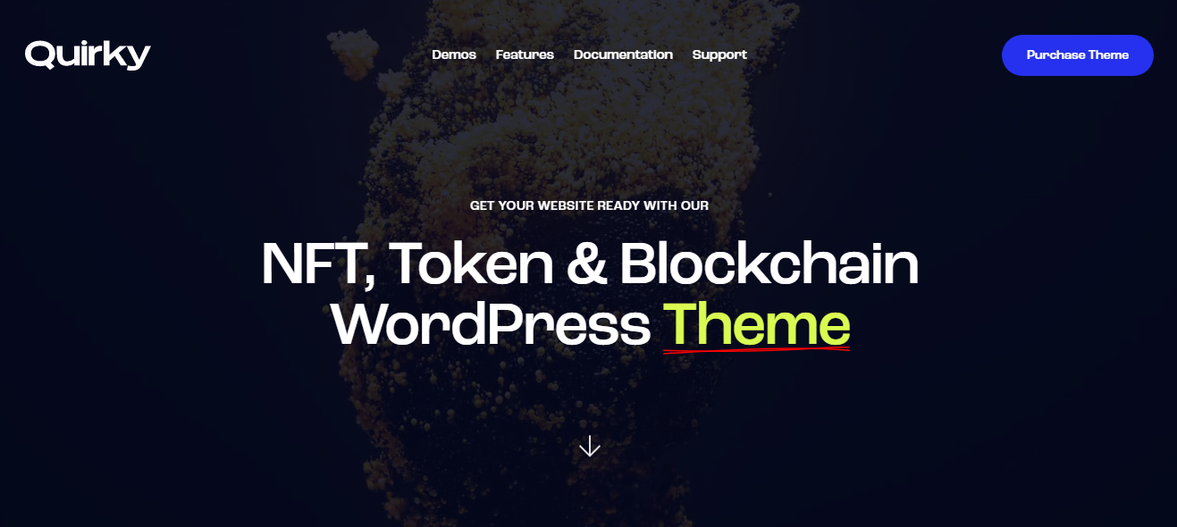 Quirky – Best NFT WordPress Themes Quirky - Best NFT WordPress Themes