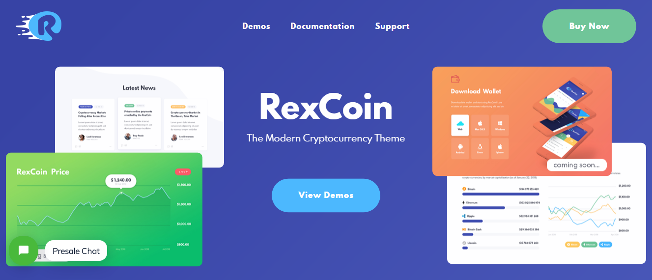 RexCoin – Best NFT WordPress Themes RexCoin - Best NFT WordPress Themes