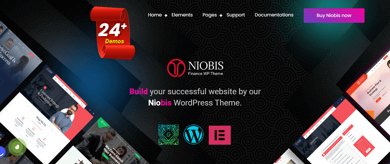 niobis niobis corporate wordpress theme- profile themes