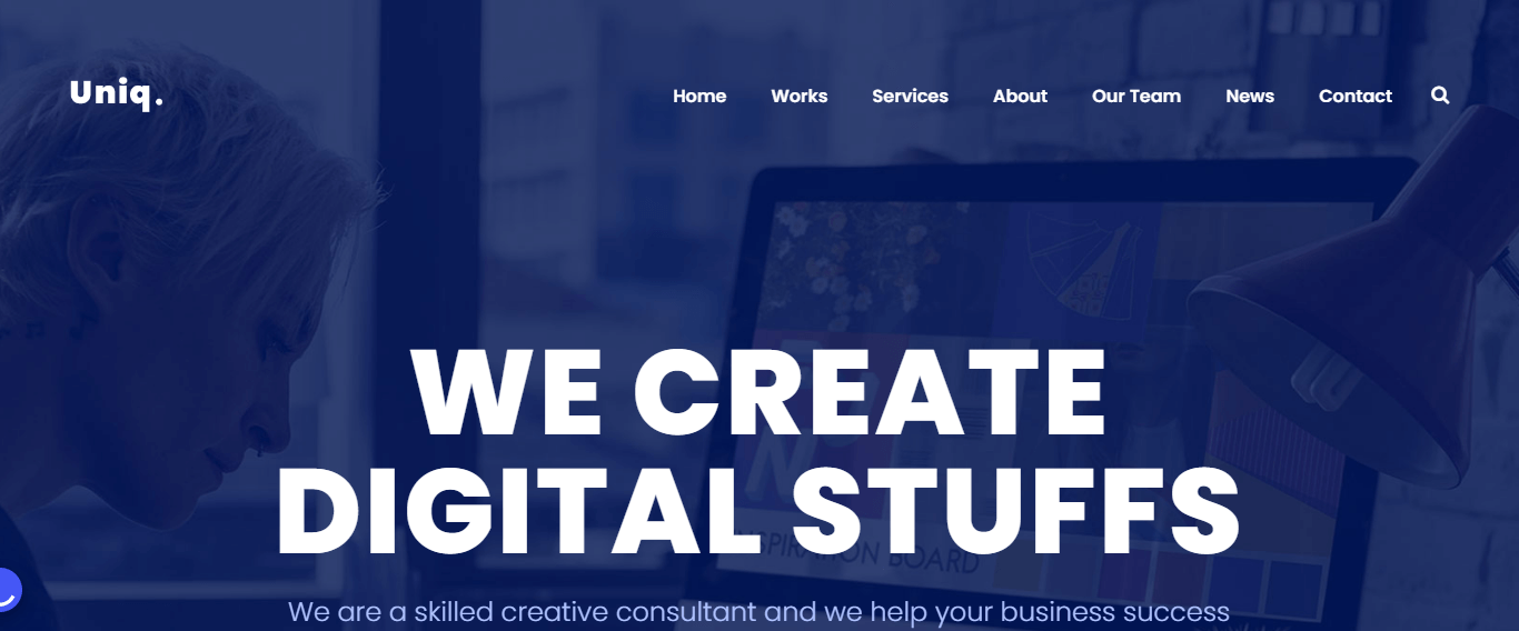 uniq uniq wordpress theme