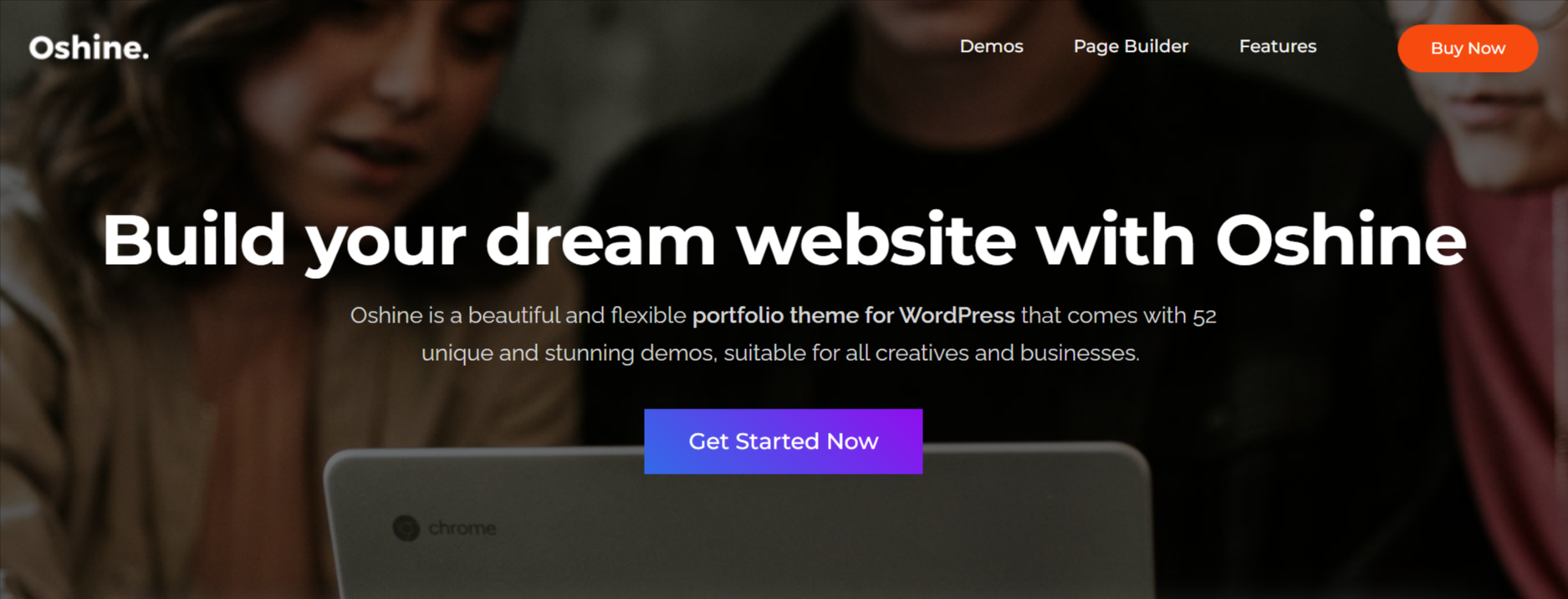 Oshine – Best Wedding Photography WordPress Themes