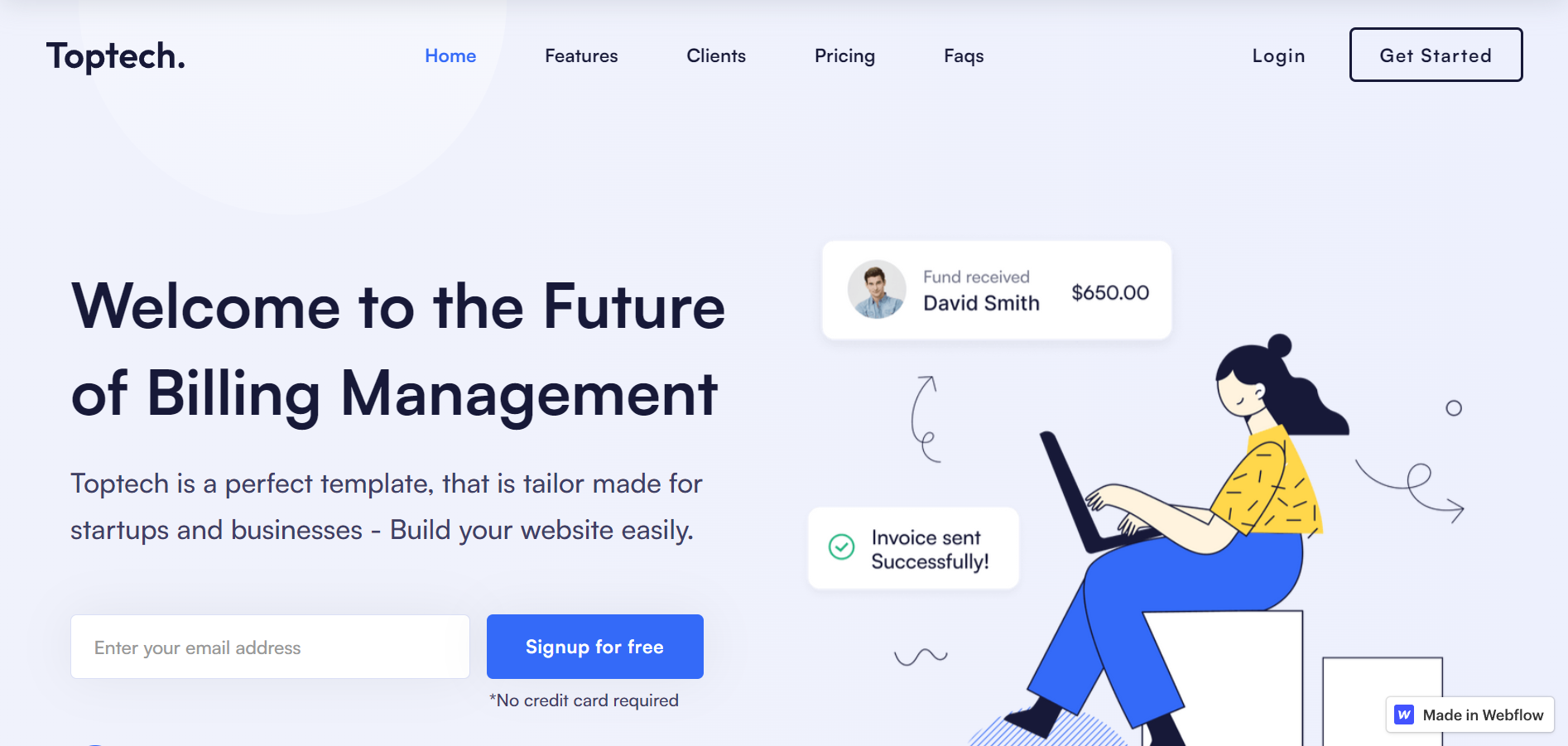 Toptech – Best Webflow Agency Templates Toptech - Best Webflow Agency Templates