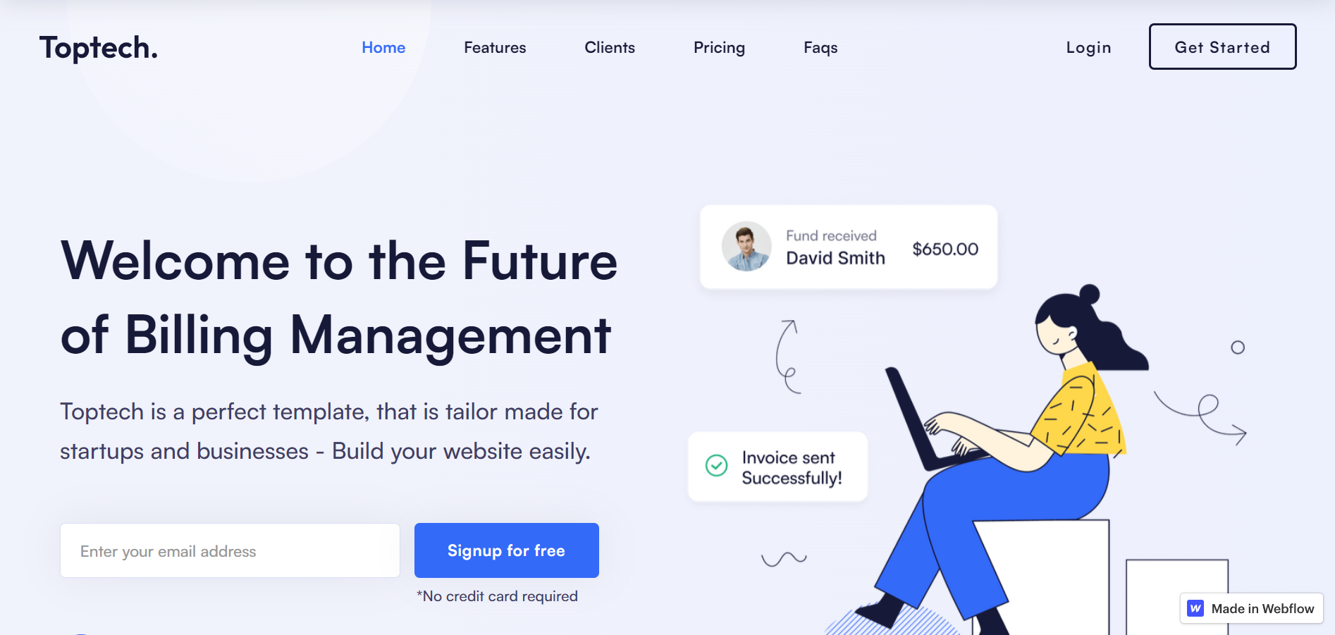 9 Best Premium Webflow Templates of 2024 BE