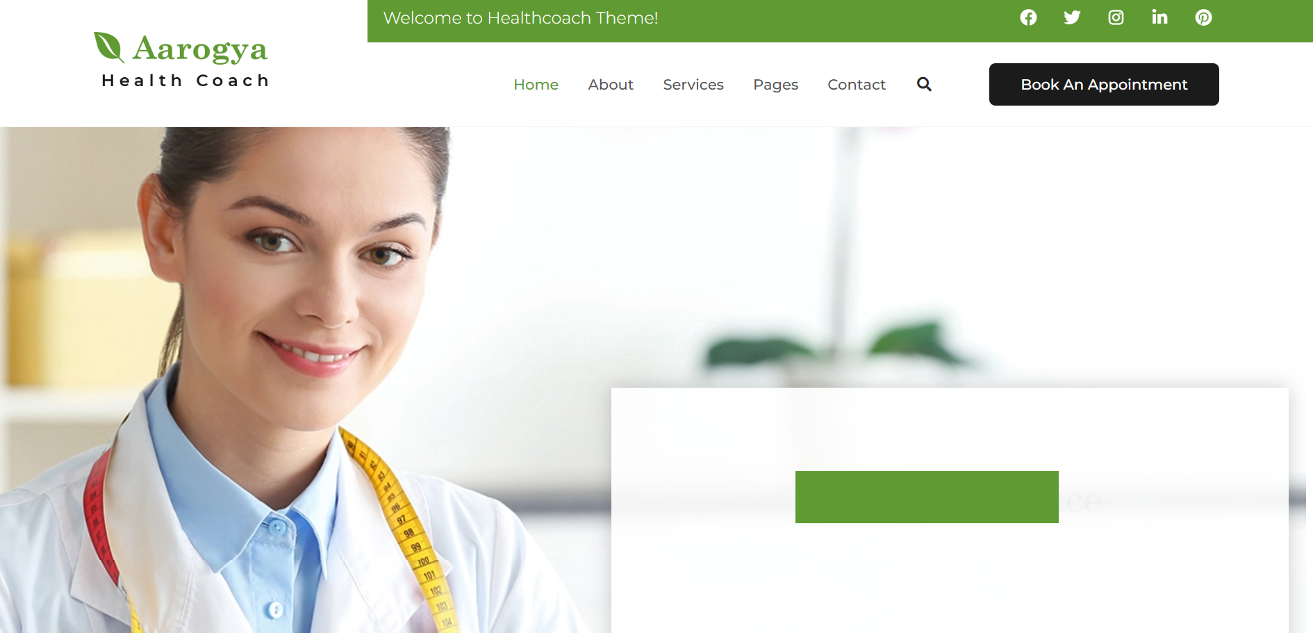 Aarogya – Best Nutrition WordPress Themes Aarogya Dietitian WordPress Theme Preview ThemeForest