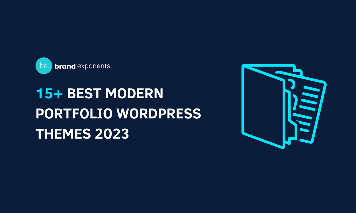 15+ Best Modern Portfolio WordPress Themes 2023