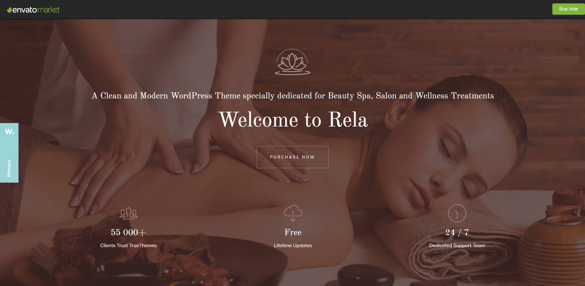 rela rela spa wordpress theme