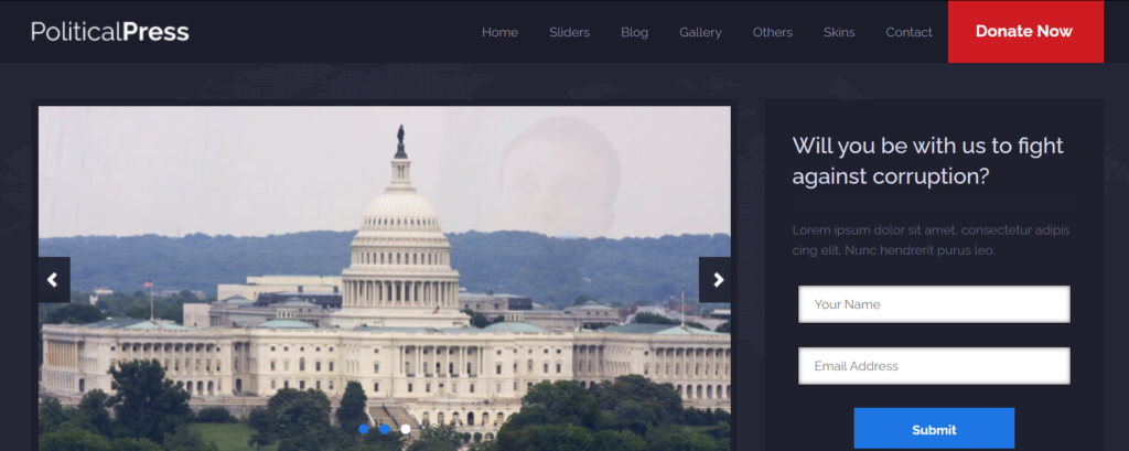 Political Press – Best Responsive WordPress Themes Political Press - Best Responsive WordPress Themes