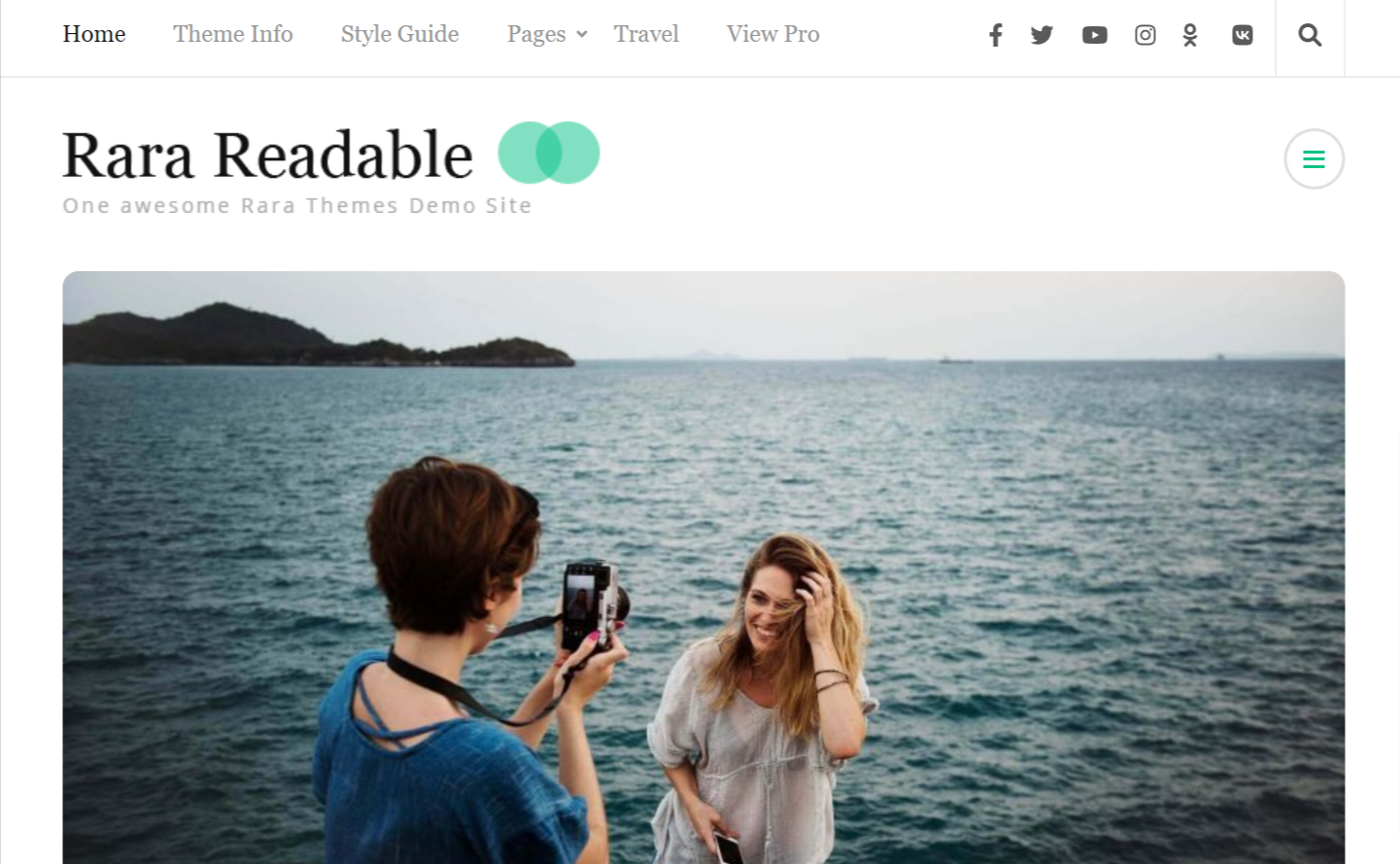 Rara Readable – Best Free Blog WordPress Theme Rara Readable - Best Free Blog WordPress Theme