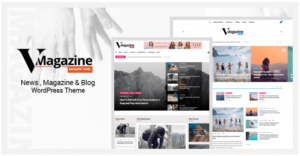 VMagzine Lite - Best Free WordPress Blog Themes
