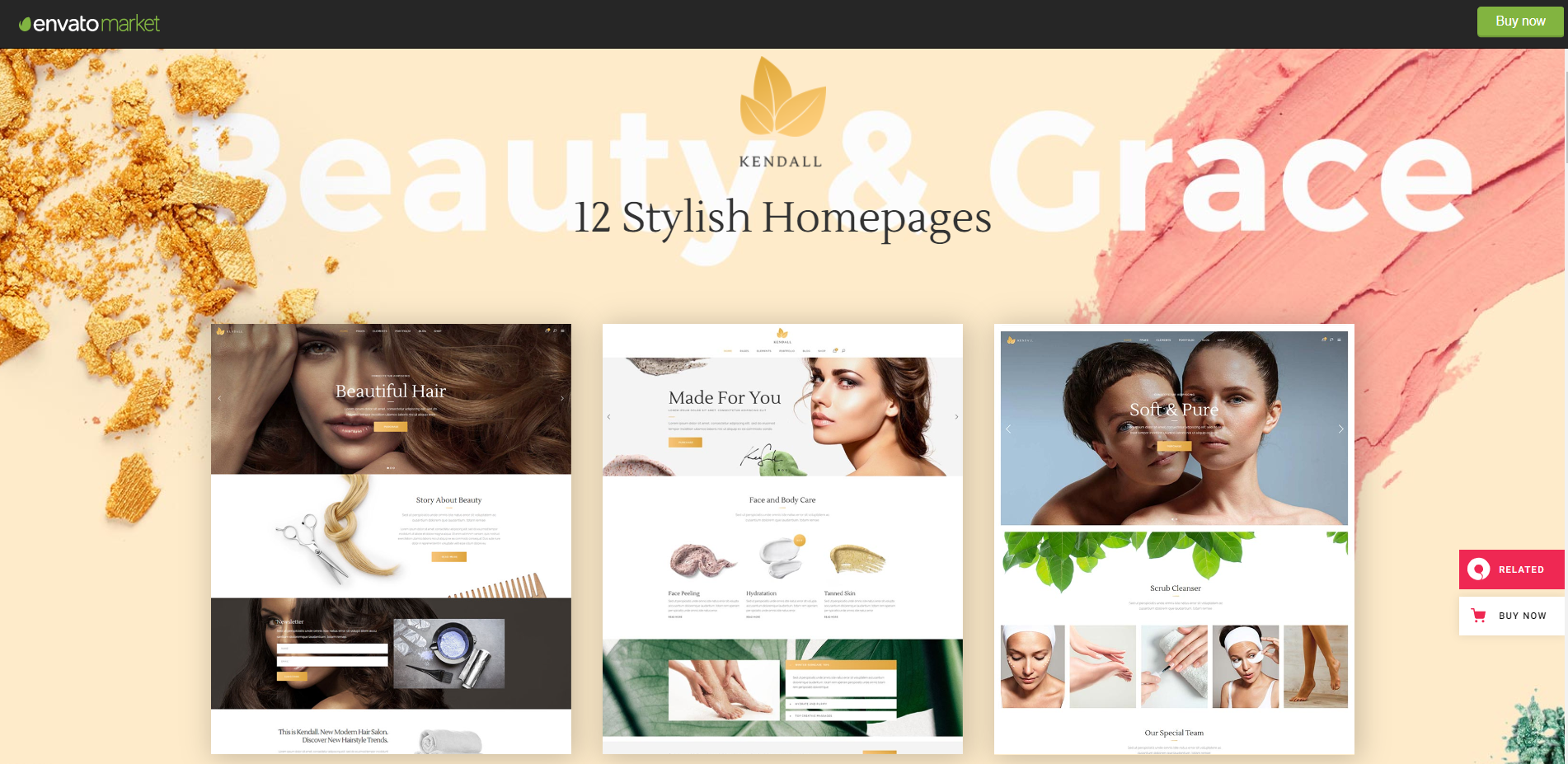 kendall Kendall spa wordpress theme